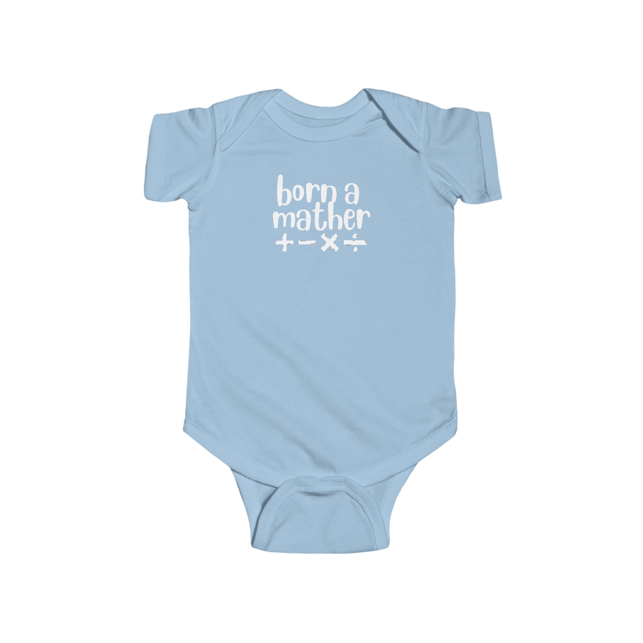 Infant Born A Mather Bodysuit