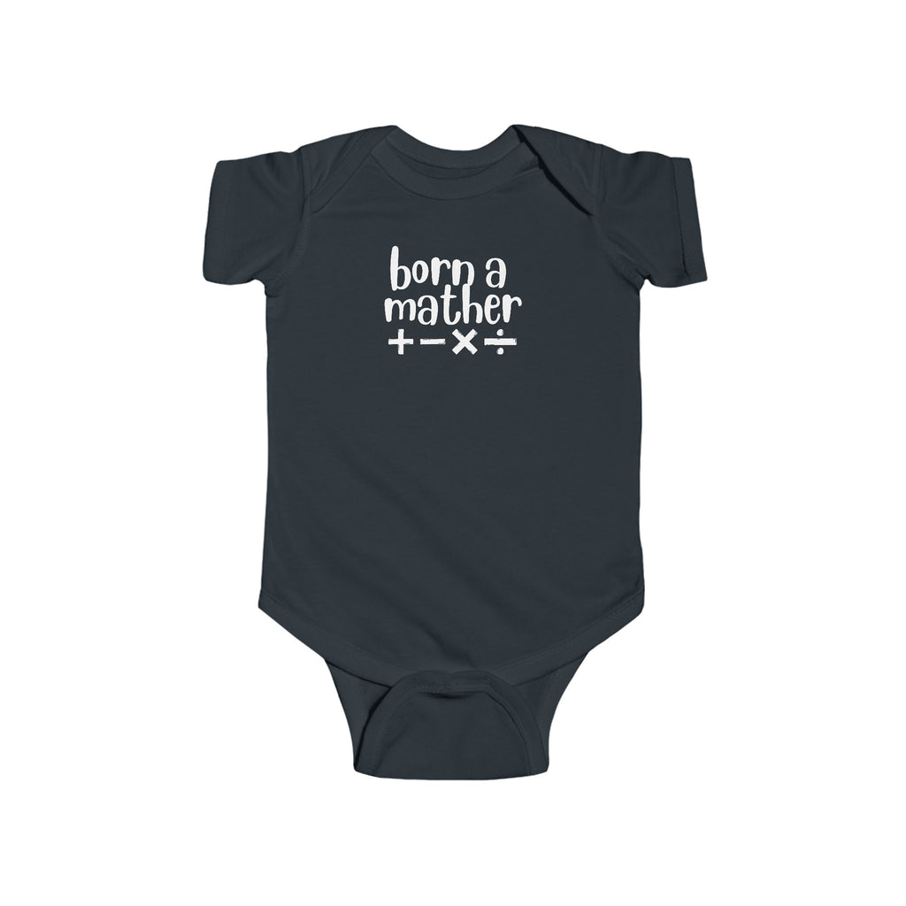 Infant Born A Mather Bodysuit