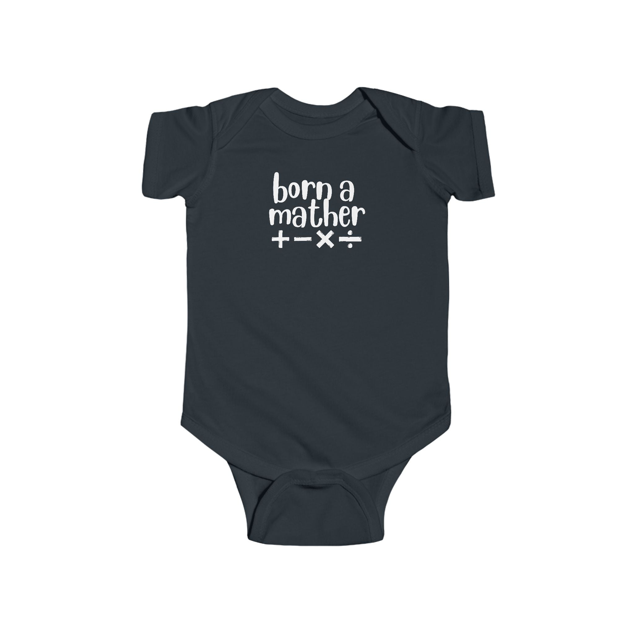 Infant Born A Mather Bodysuit