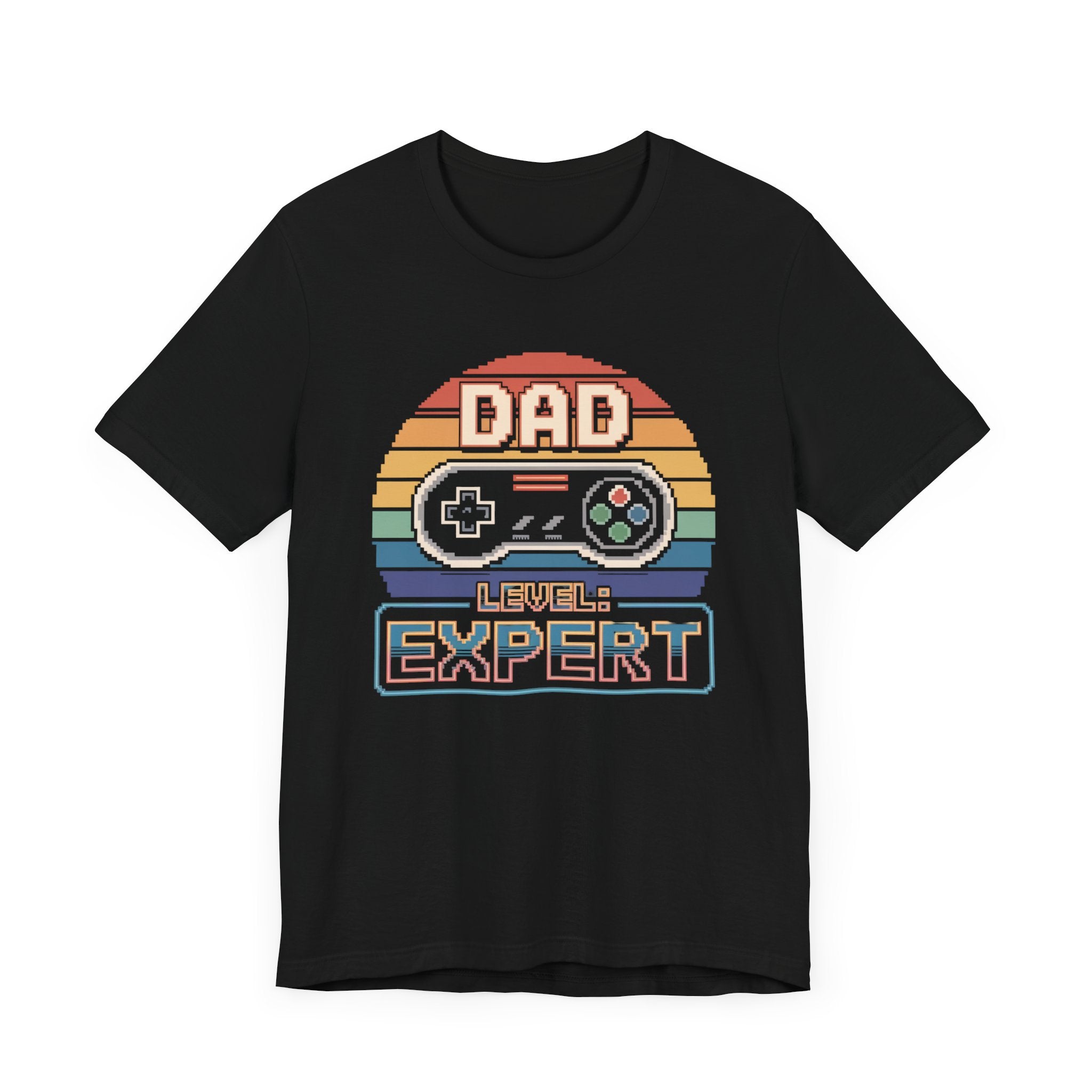 Dad Level Expert Retro Gaming Tee