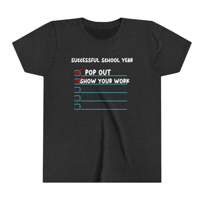Pop Out Youth Short Sleeve Tee
