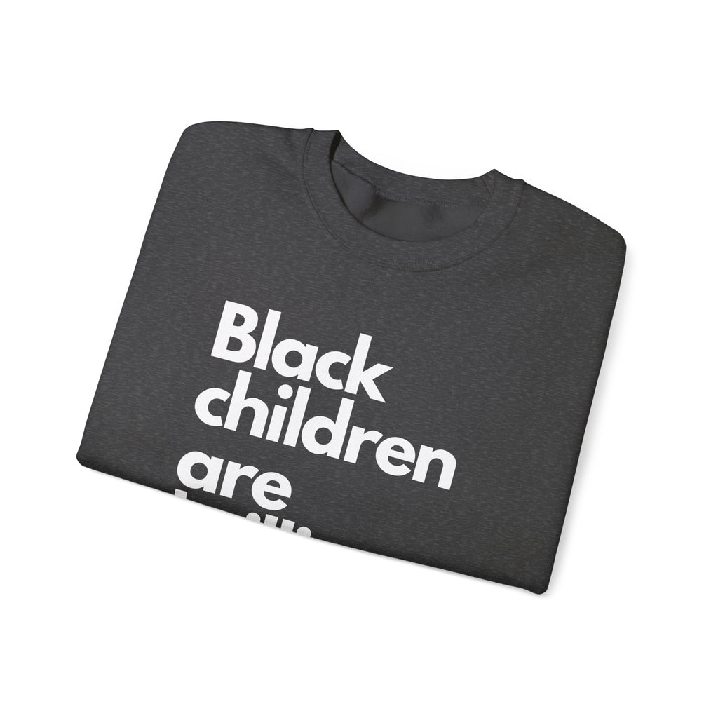 Black Children Are Brilliant Crewneck Sweatshirt
