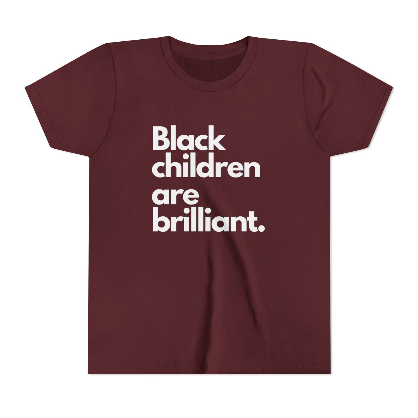 Black Children Are Brilliant Youth Tee