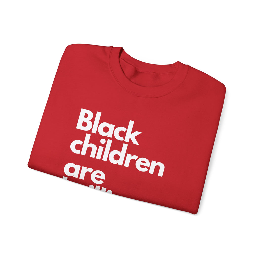 Black Children Are Brilliant Crewneck Sweatshirt