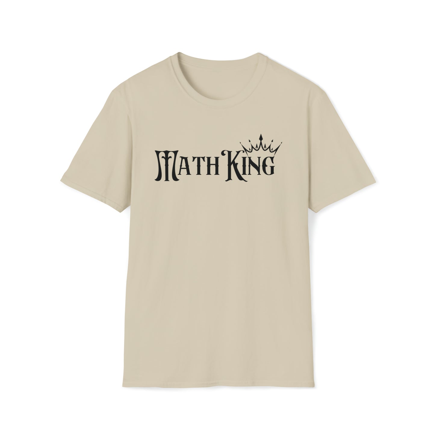 Math King Unisex Softstyle T-Shirt