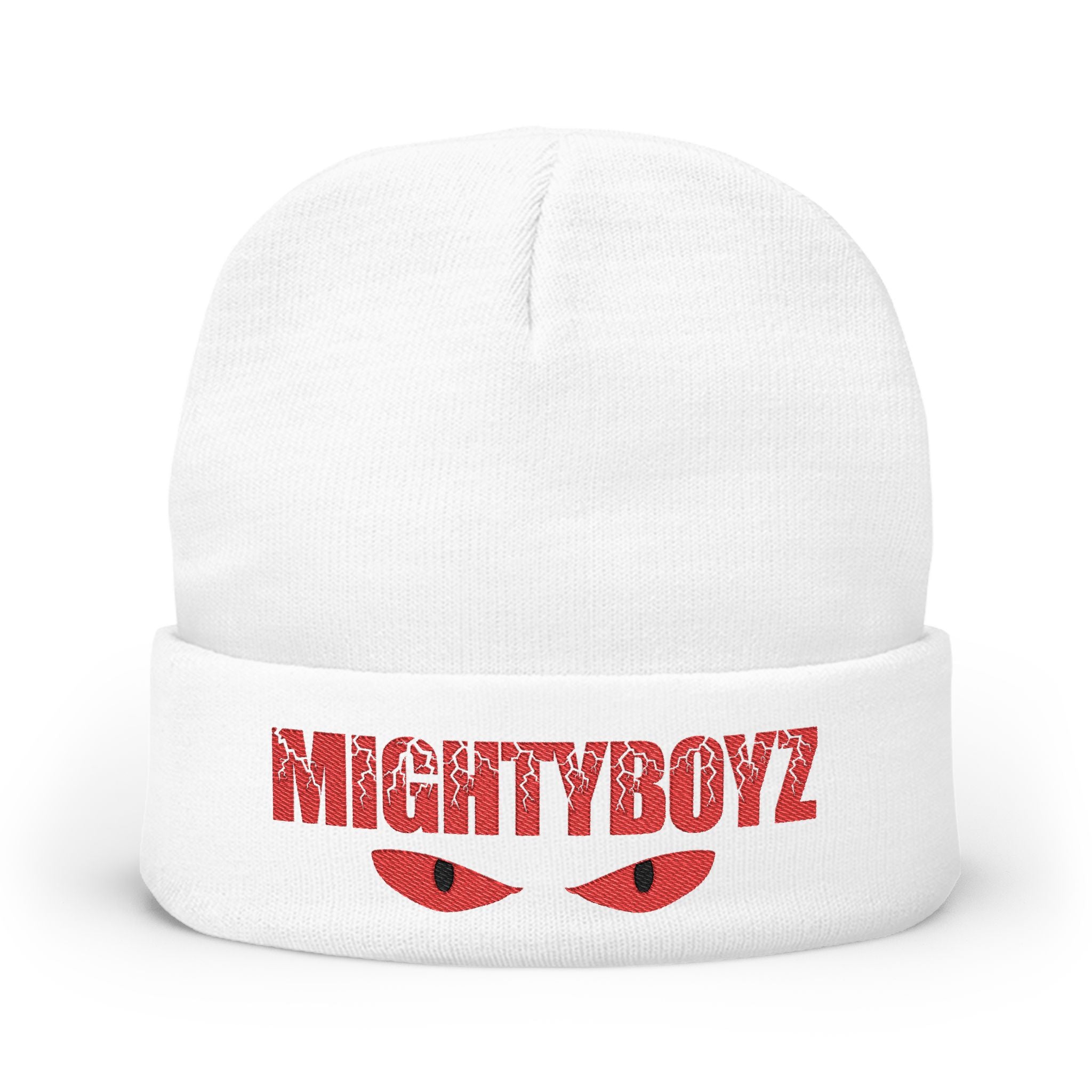 Knit Beanie with MIGHTYBOYZ Embroidery