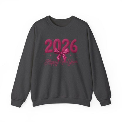 2026 Crochet Bow Sweatshirt
