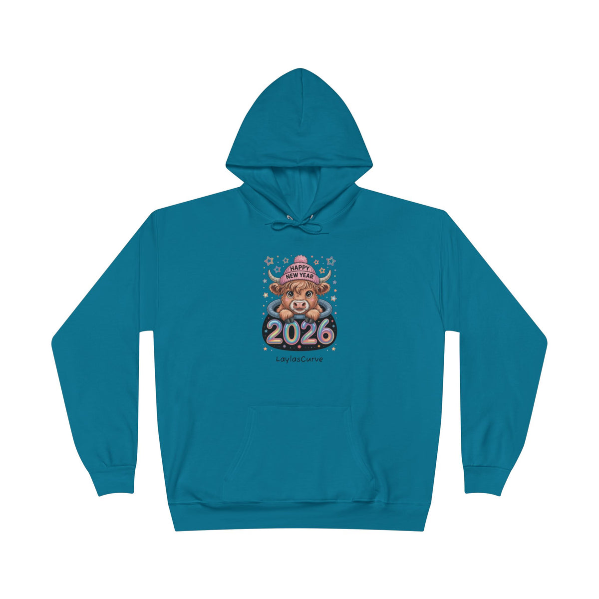 2026 Cute Cow Hoodie