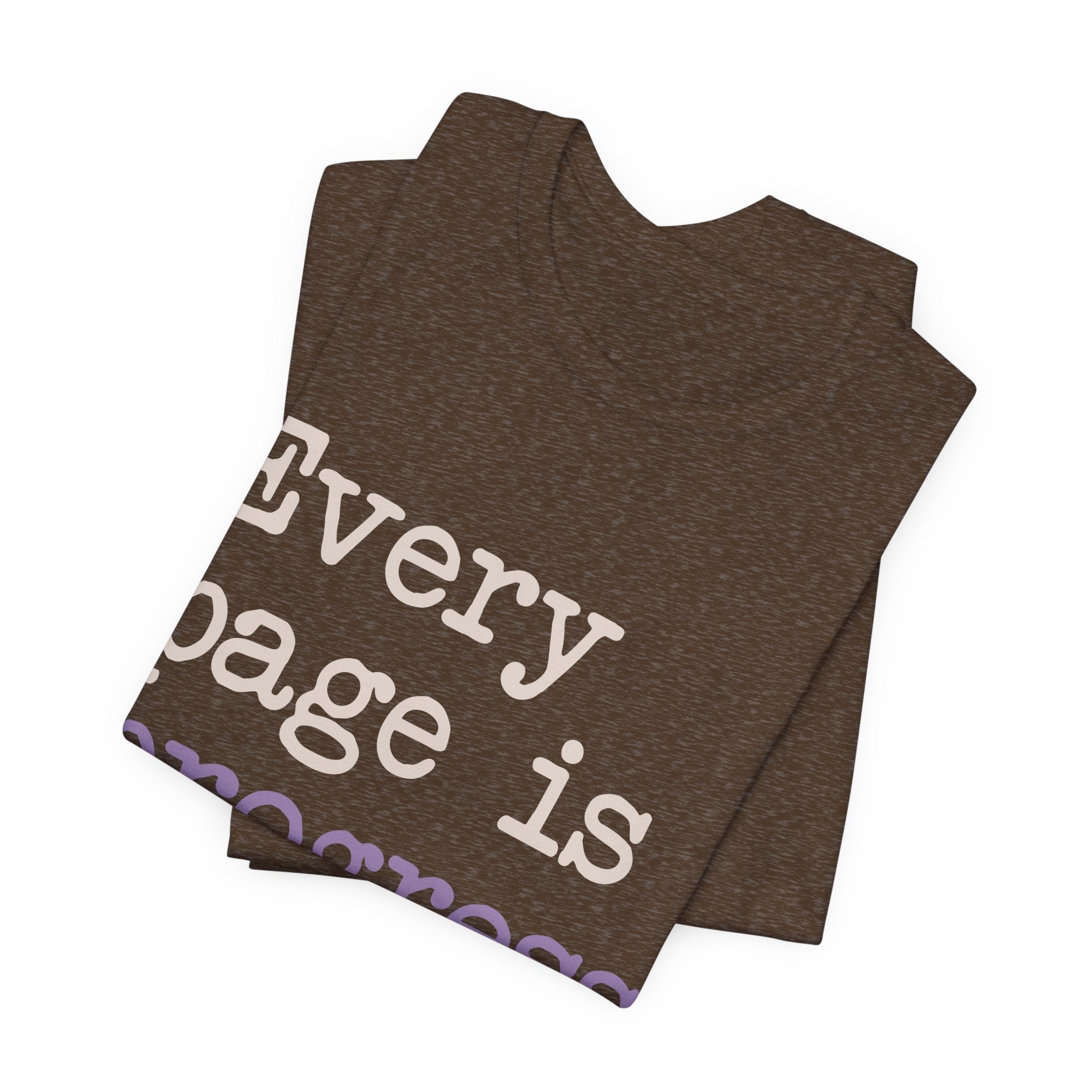 Every Page Is Progress Tee – Inspirational Reading & Recovery Shirt