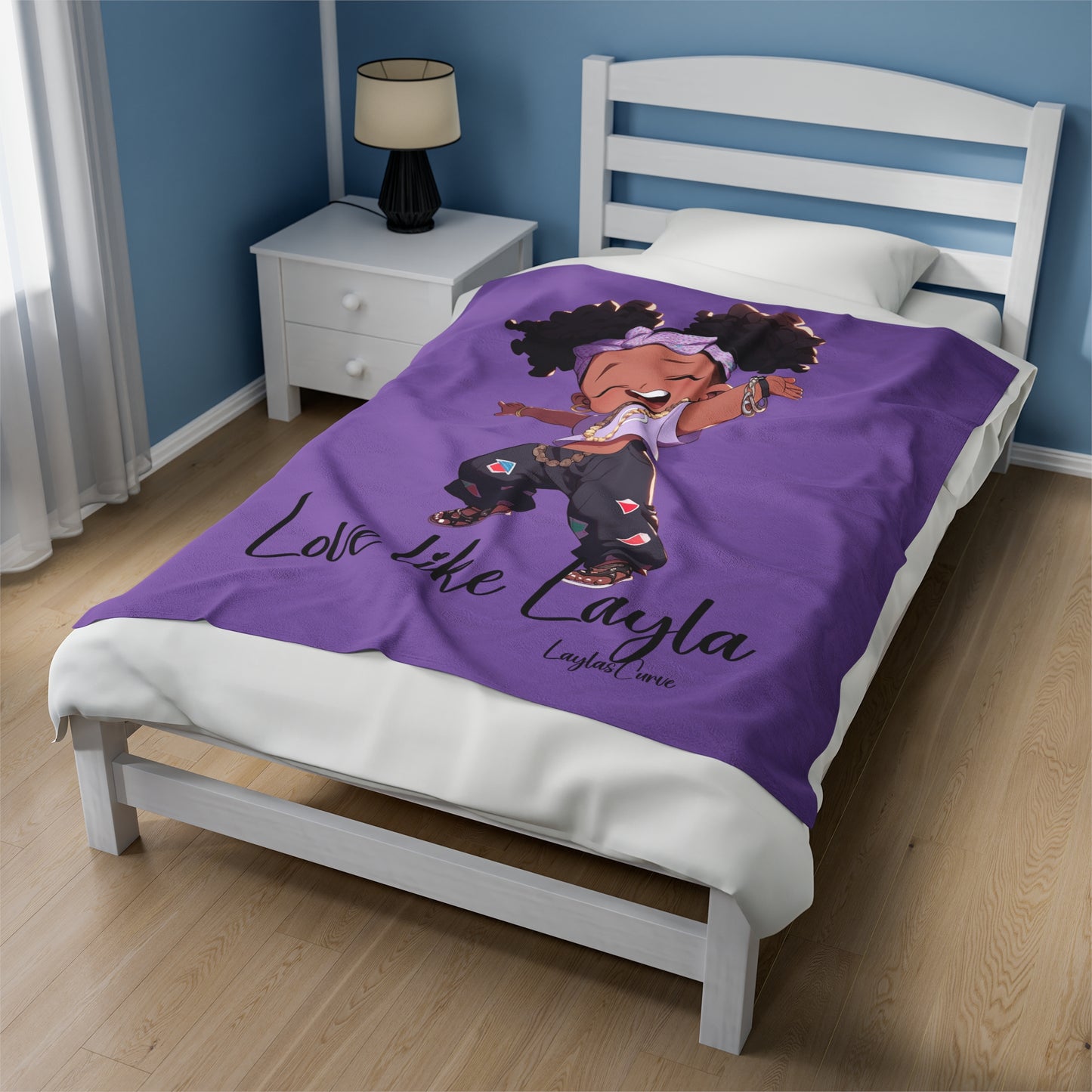 Velveteen Plush Blanket - Love Like Layla Design