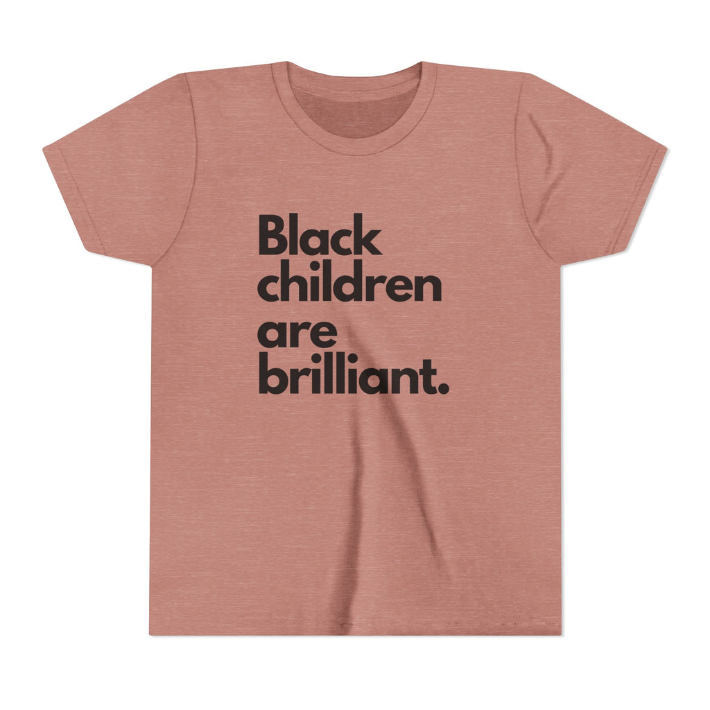 Black Children Are Brilliant Youth Tee