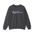 Crochet-Look 'Love' Crewneck Sweatshirt