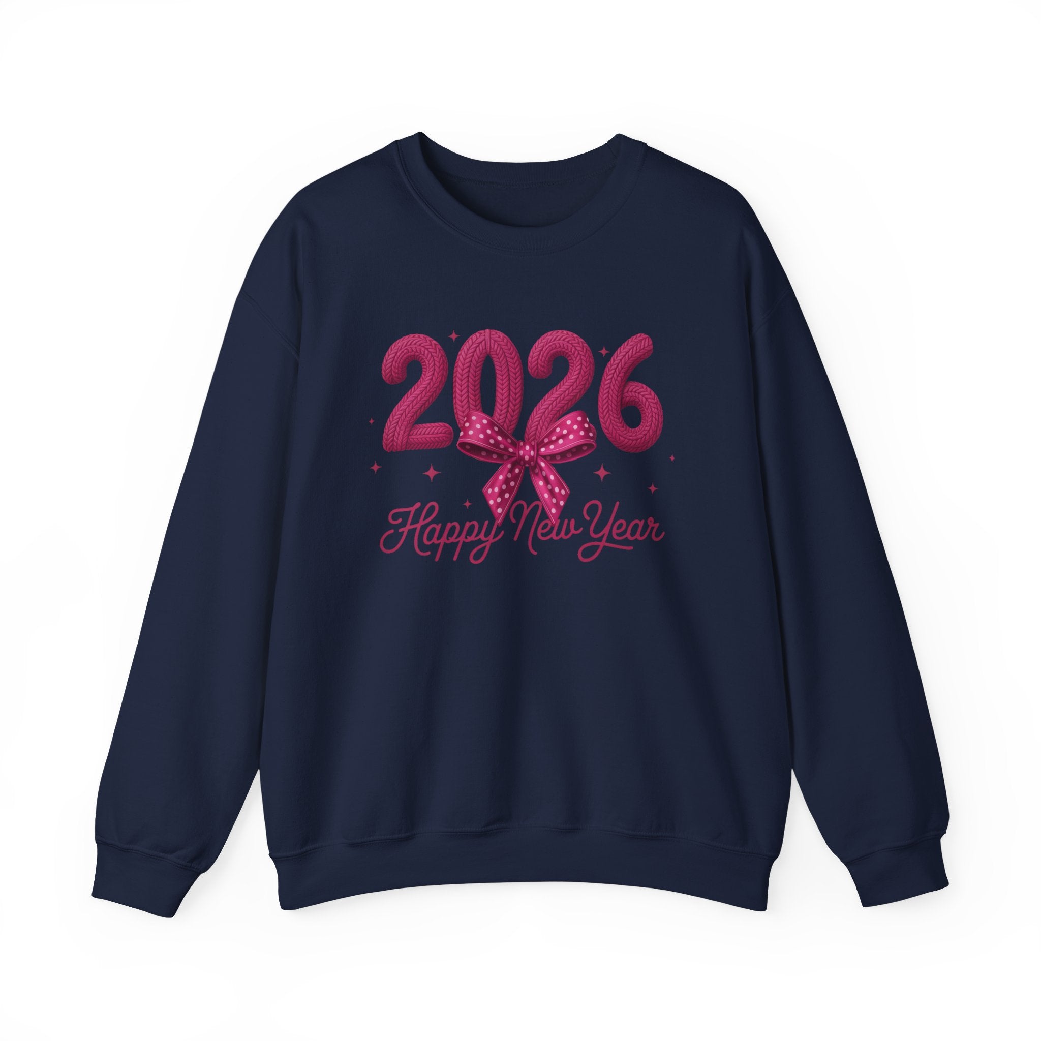2026 Crochet Bow Sweatshirt