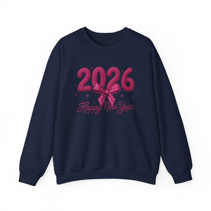 2026 Crochet Bow Sweatshirt