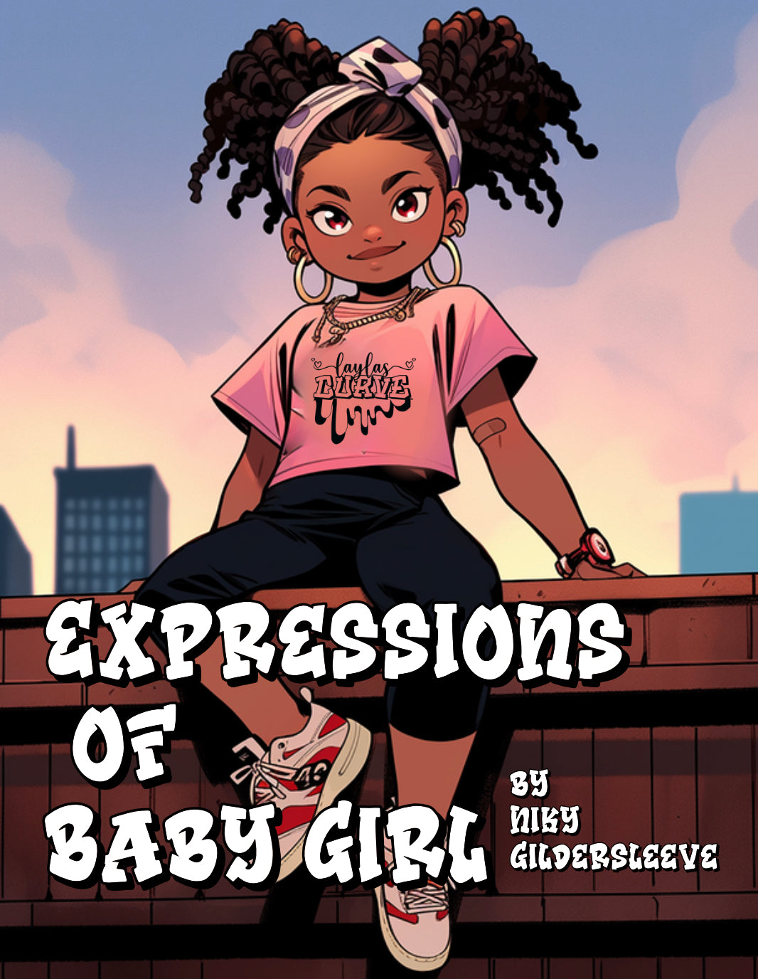 Expressions of Baby Girl Coloring Book and Journal