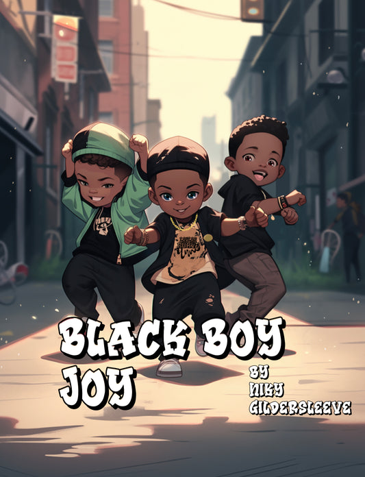 Black Boy Joy Coloring Book and Journal