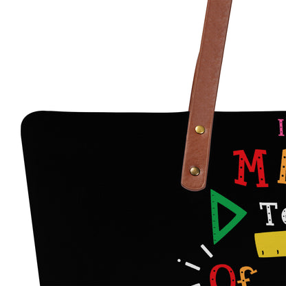 Math Problems Teacher Art Personalized Teacher Tote Bag, Custom Teacher Tote Bag, Back to Sc