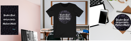 Bundle Mathers Math sticker, poster, Unisex Short Sleeve Tee