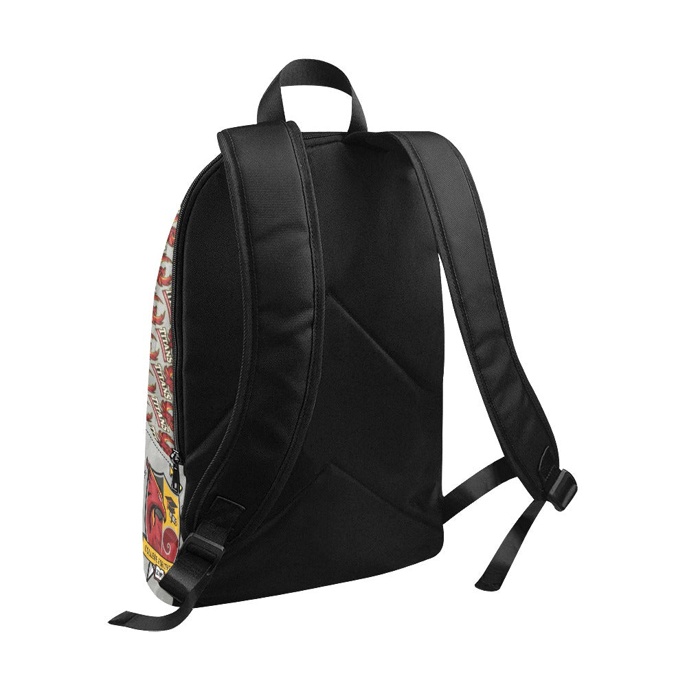 Custom School Logo Backpack