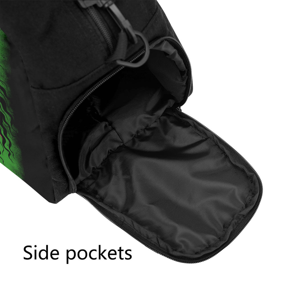 Red, Yellow, Green Traveling Day Bag