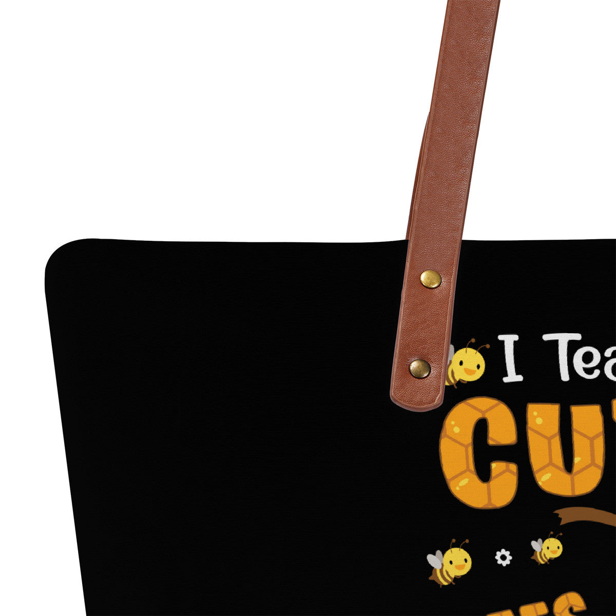 Bee Personalized Teacher Tote Bag, Custom Teacher Tote Bag, Back to School Gift, Teacher Gif