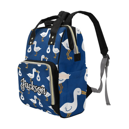 Stork Custom Multi-Function Diaper Bag Backpack