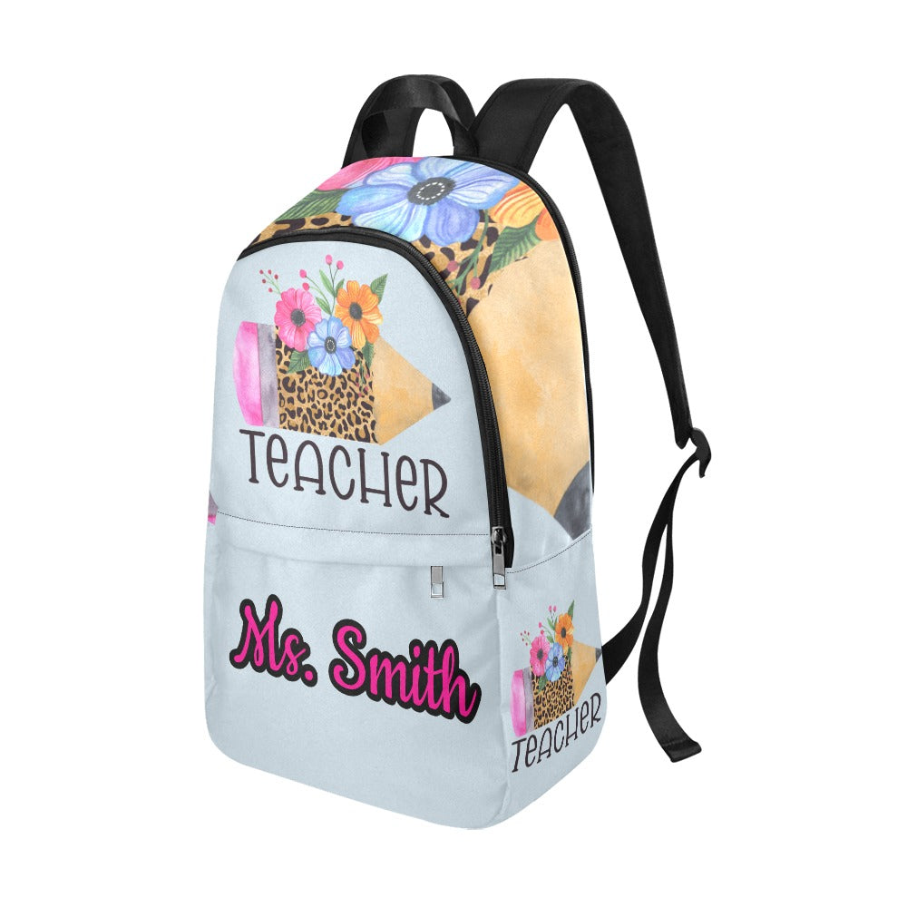 Pencil Custom Teacher Backpack