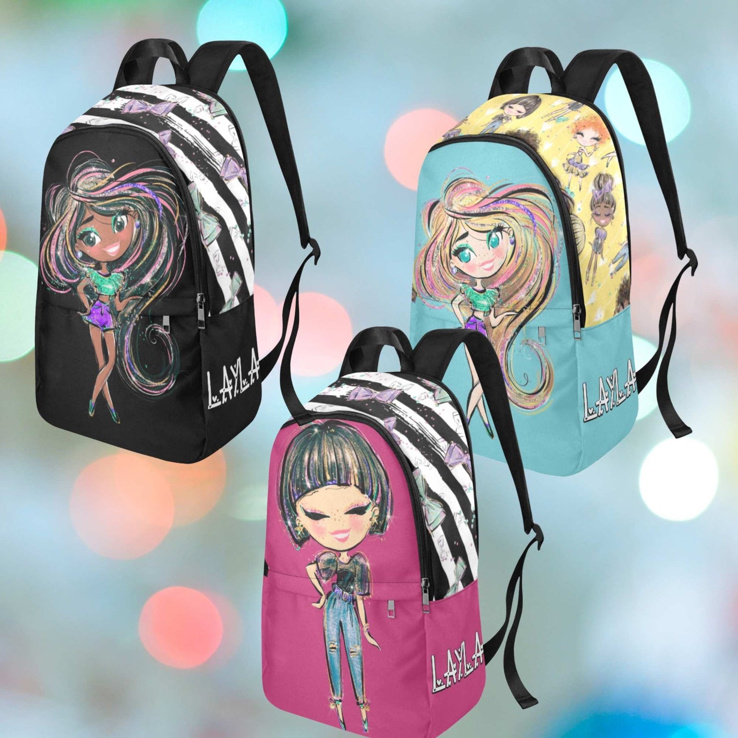 Custom Doll Backpack