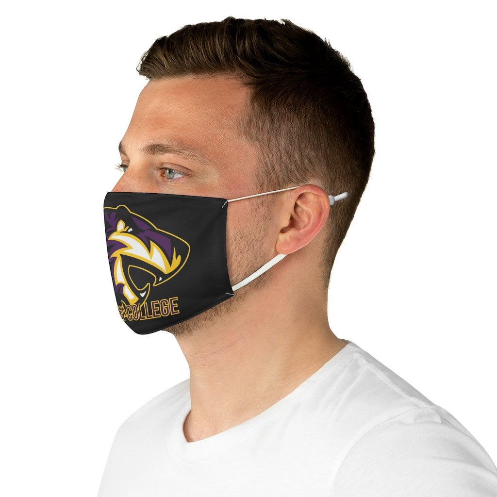 Robinson Black Fabric Face Mask