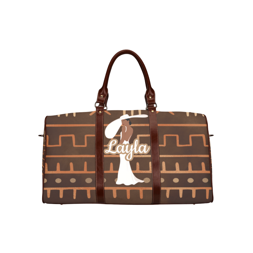 Lady in White Travel Bag