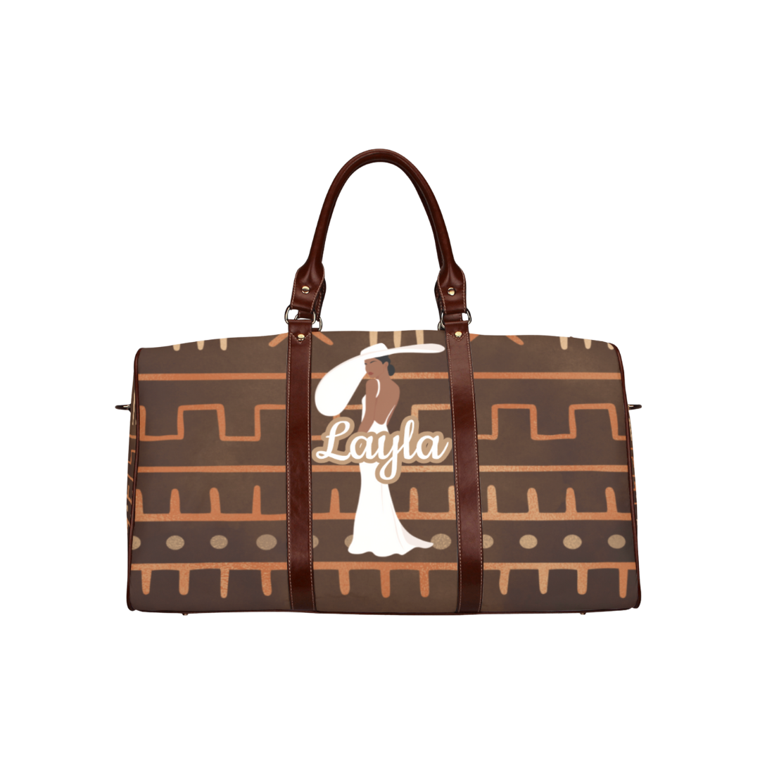 Lady in White Travel Bag