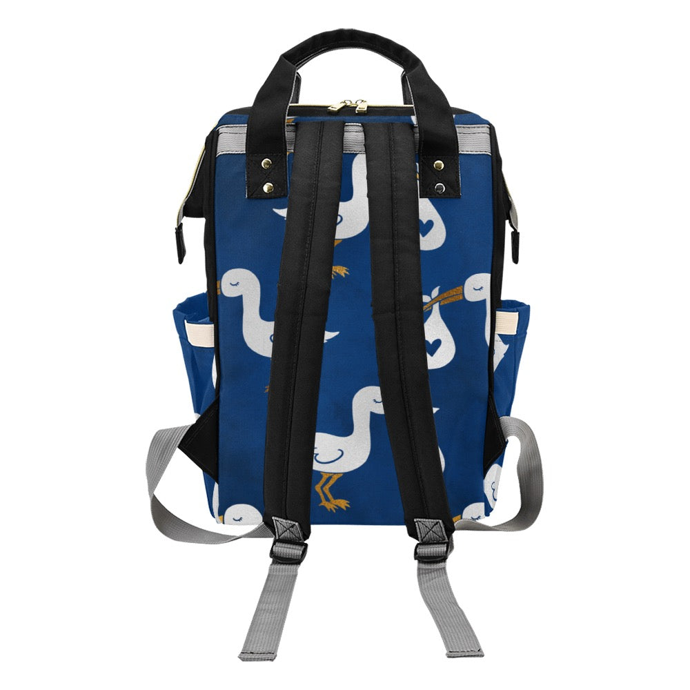 Stork Custom Multi-Function Diaper Bag Backpack