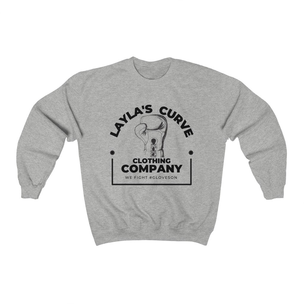 Layla’s Curve Signature  Crewneck Sweatshirt