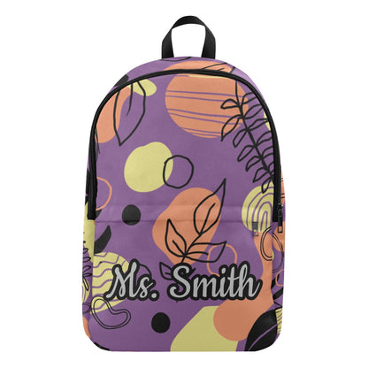 Leaf Custom Teacher Backpack