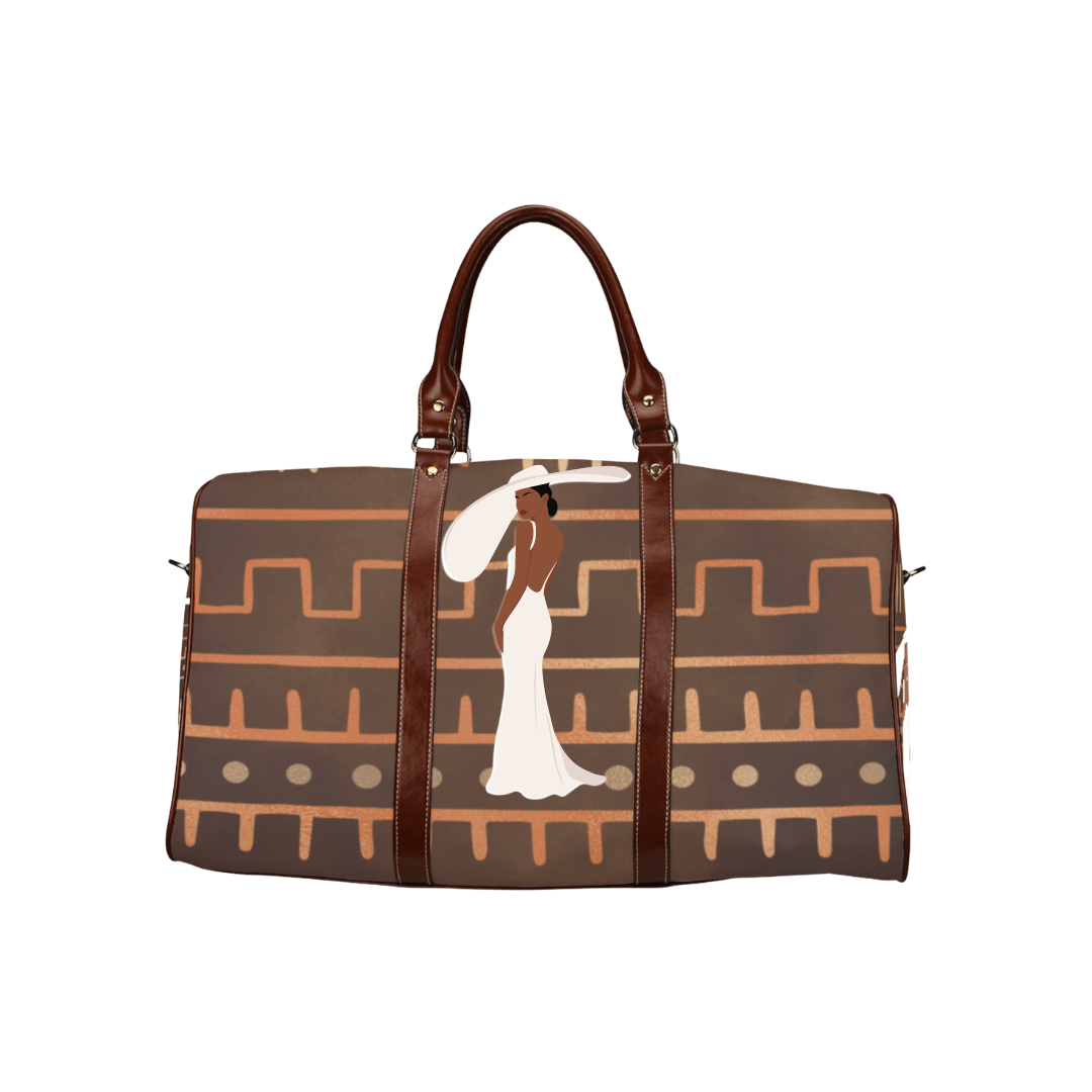 Lady in White Travel Bag