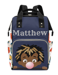 Bubble Gum Custom Multi-Function Diaper Backpack