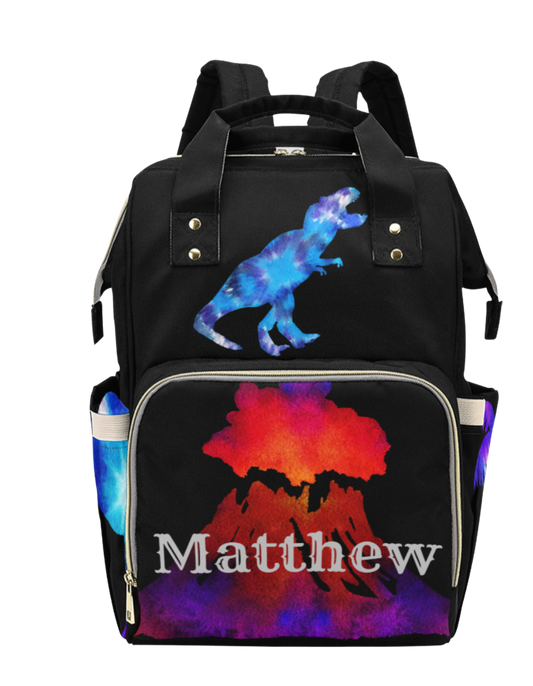 Dino Custom Multi-Function Diaper Backpack