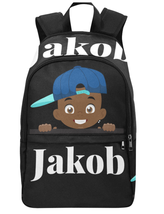 Ball Cap Custom School Backpack