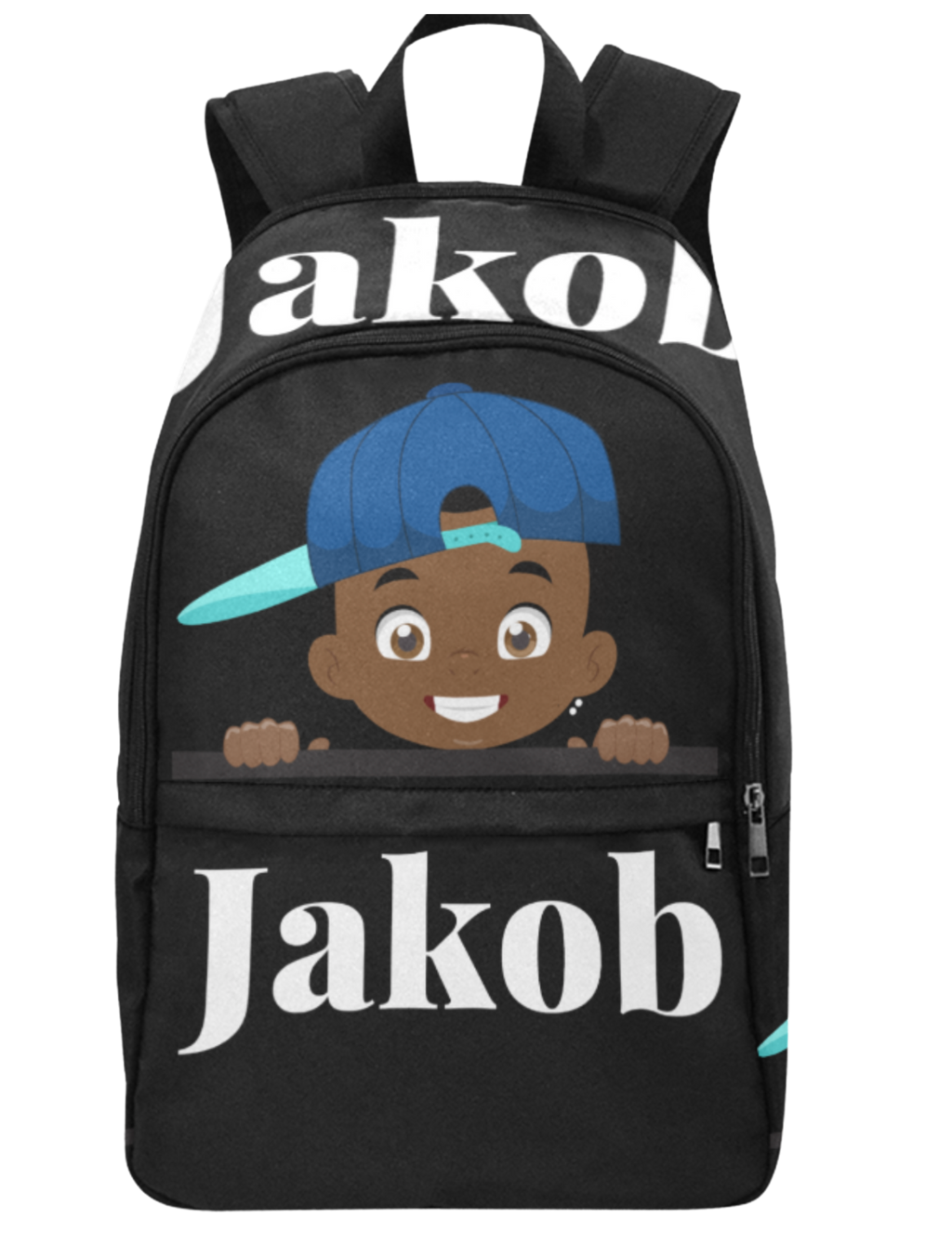 Ball Cap Custom School Backpack