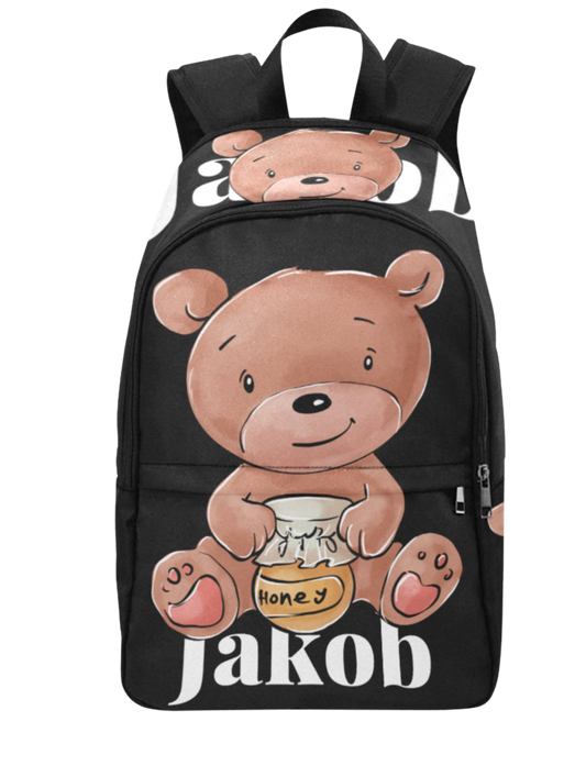 Black Bear Custom School Backpack