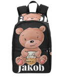 Black Bear Custom School Backpack