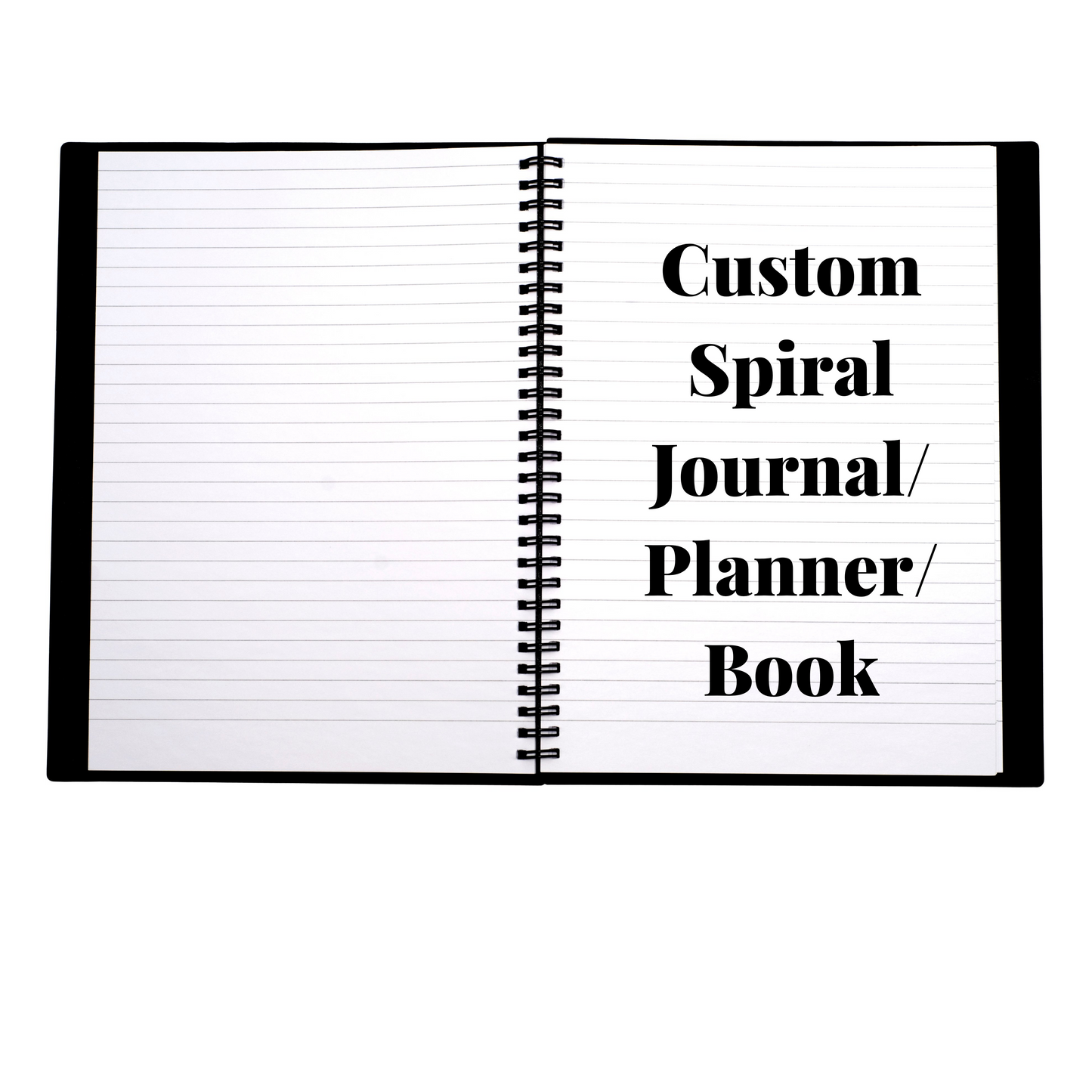 Custom Spiral Bound Journal/Planner/Book
