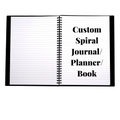 Custom Spiral Bound Journal/Planner/Book