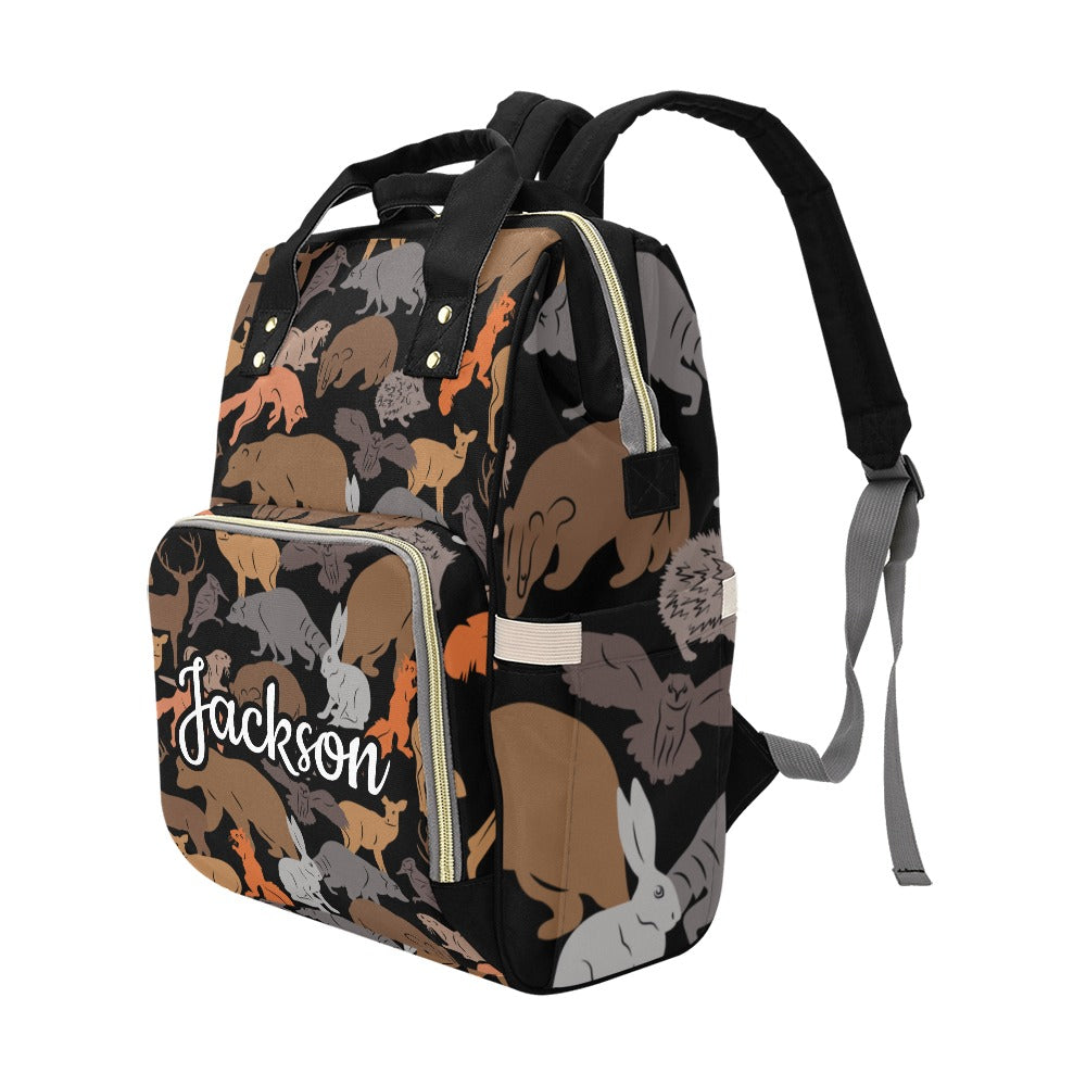 Forest Custom Multi-Function Diaper Bag Backpack