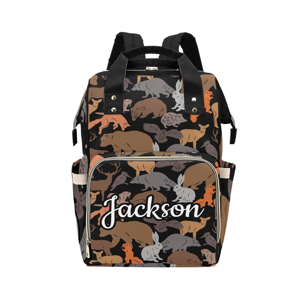 Forest Custom Multi-Function Diaper Bag Backpack