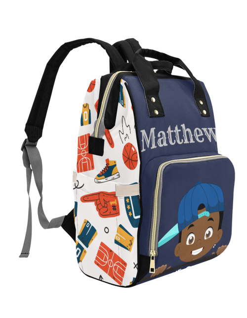 Ball Cap Custom Multi-Function Diaper Backpack