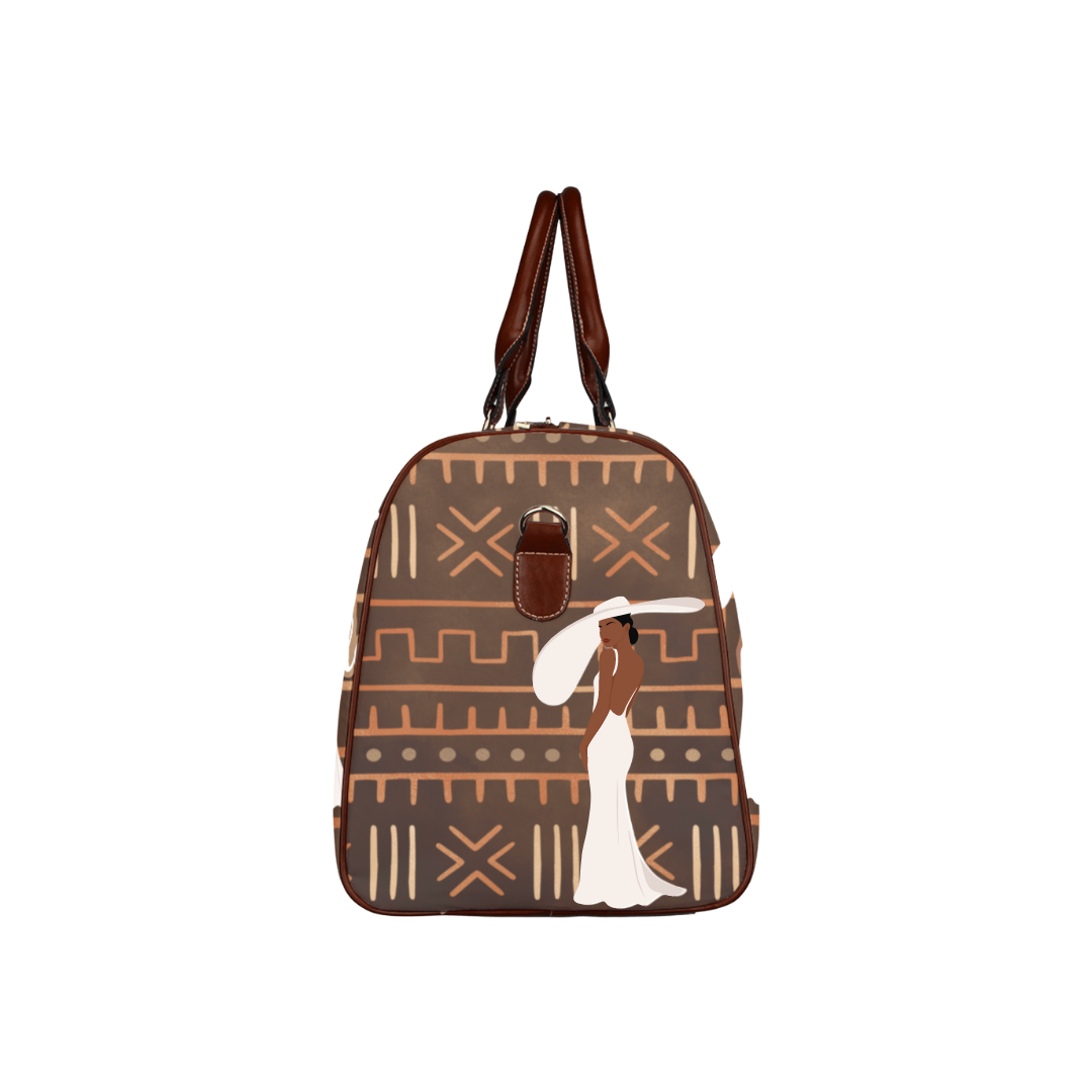 Lady in White Travel Bag