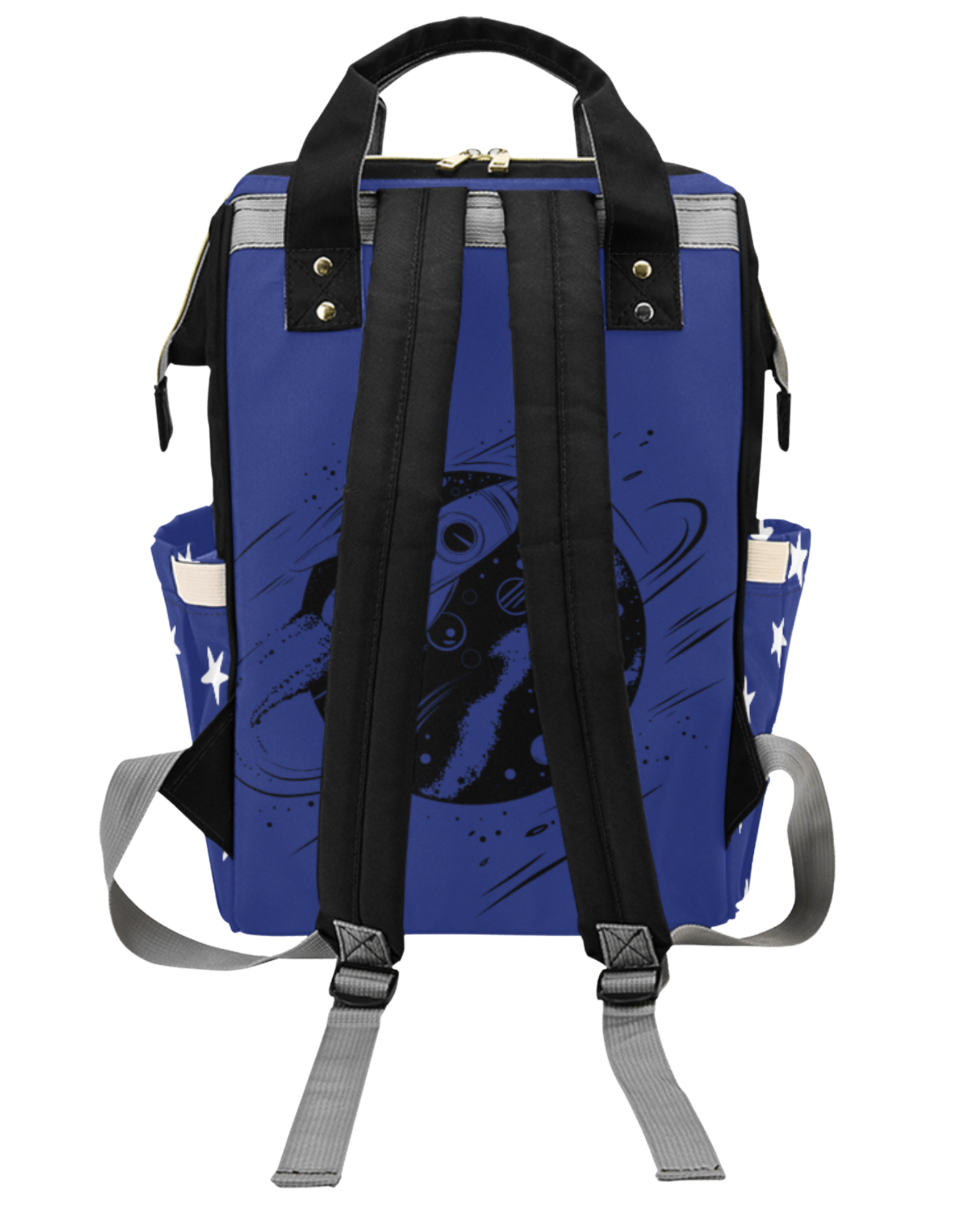 Best Dad in the Galaxy Custom Multi-Function Diaper Backpack