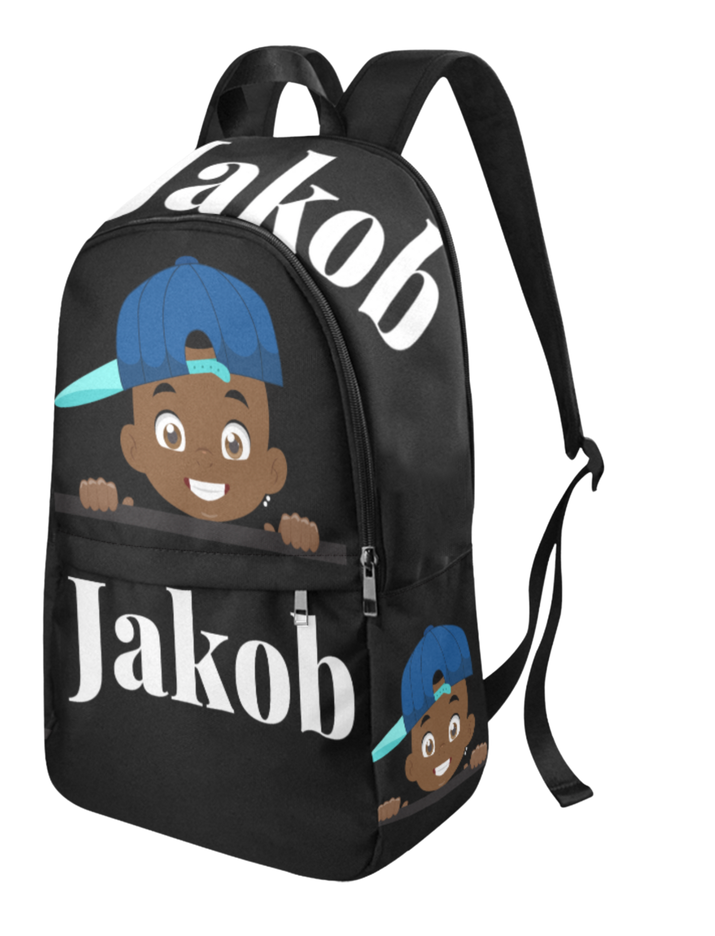 Ball Cap Custom School Backpack