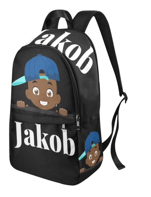 Ball Cap Custom School Backpack